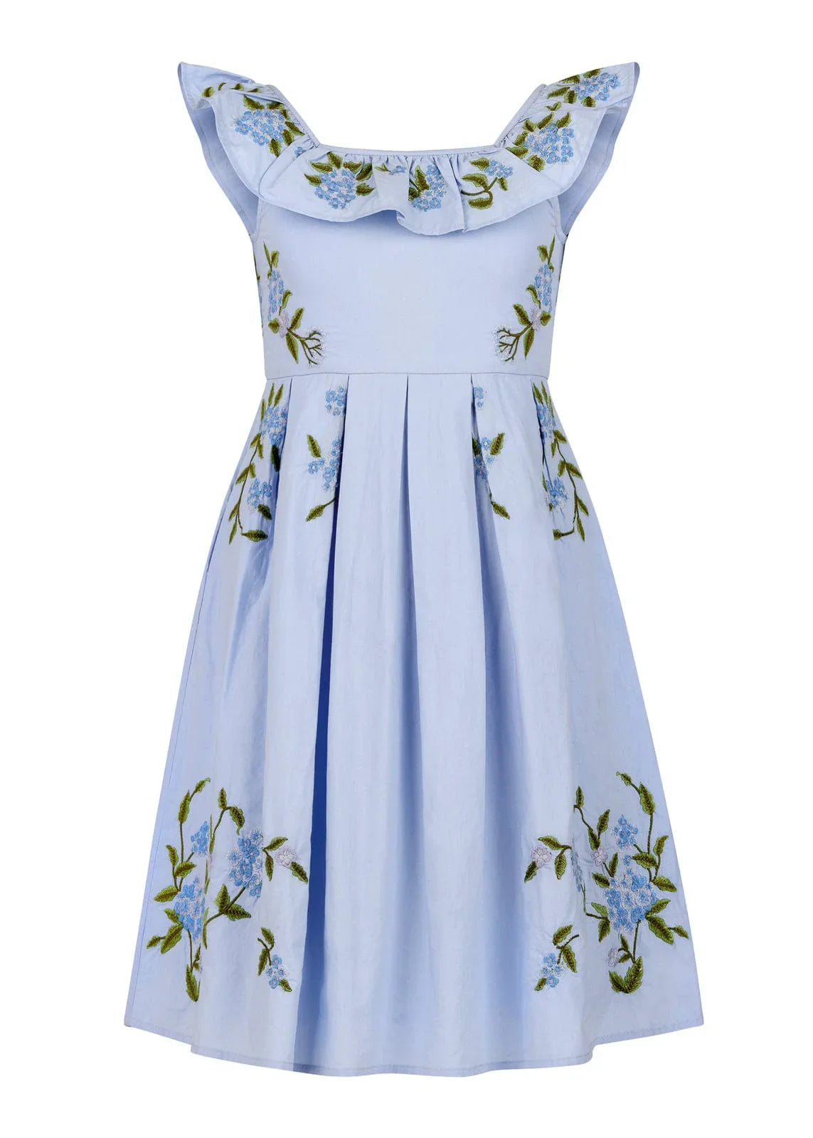 Hydrangea Girls Dress