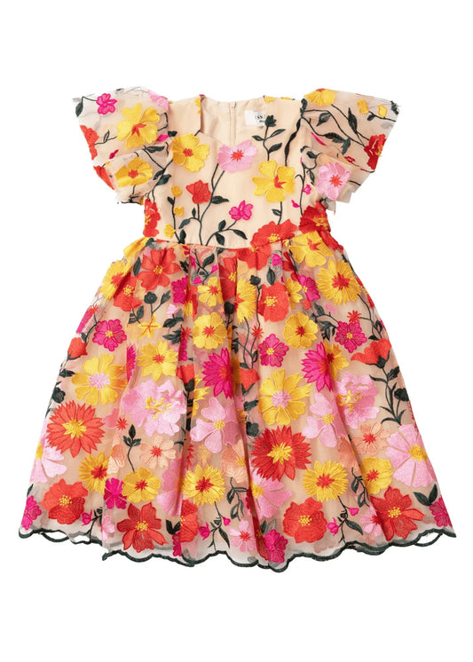 English Garden Girls Dress