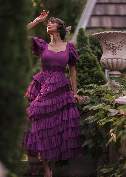 Thumbelina Dress - Amethyst