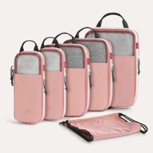 Bagsmart Blast 6 In 1 Compression Packing Cubes Travel Set