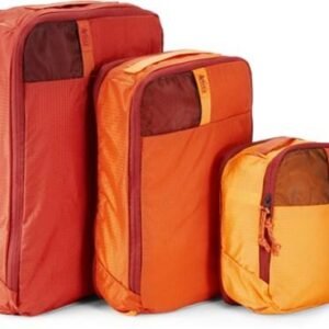 REI Co-op Expandable Packing Cube Set - Small/Medium/Large Red